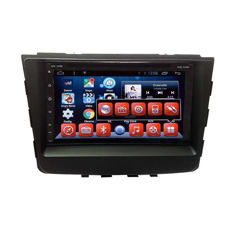 Central Multimídia Hyundai Creta (Universal com Moldura ... Central Multimídia Hyundai Creta (Universal com Moldura ...