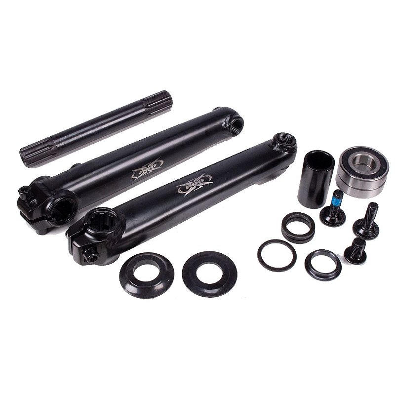 PEDIVELA PROX 8 ESTRIAS 170MM STREET PRETO RHD EIXO 19MM COM