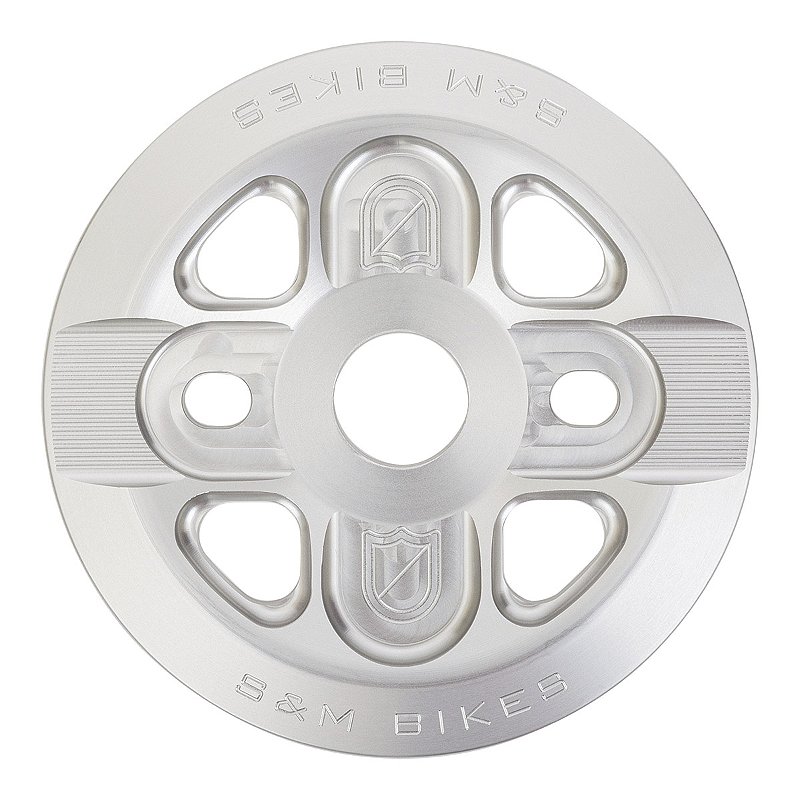 COROA SM BIKES X-MAN GUARD SPROCKET 25 DENTES POLIDA - BMX PRIDE