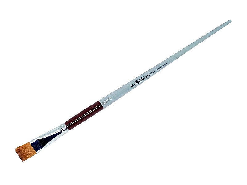 Pincel 311 Chato Marta Red Sable (Pinctore / Trimay / TIGRE)