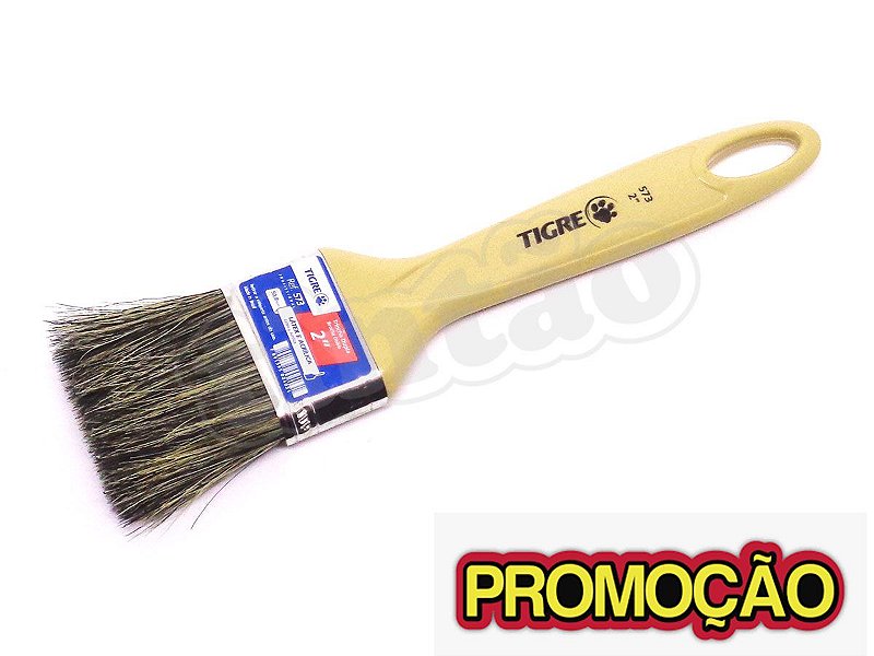 Trincha Dupla 573 Cerda Sintética (TIGRE)