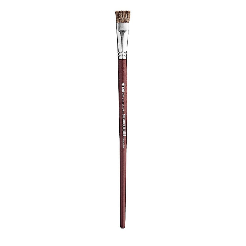 Pincel 990 Chato Cerda Natural (ATLAS)