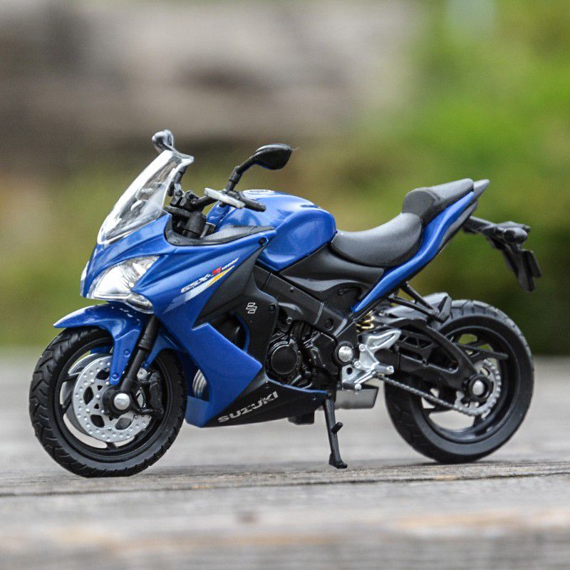 Miniatura Suzuki GSX-S1000F 2017 Welly 1:18 - Miniaturas de Motos