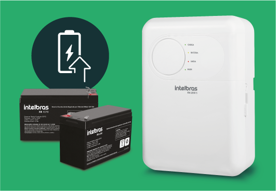 FONTE ALIMENTAÇÃO AC/DC FA 1250S S/ BAT ININTERRUPTA 12 V 5 A