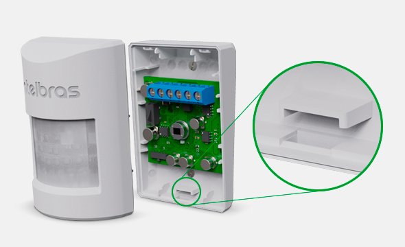 SENSOR DE MOVIMENTO INFRAVERMELHO PASSIVO SEM FIO IVP 1000 PET SF
