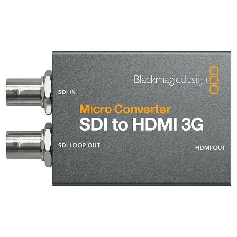 その他 BlackmagicDesign SDI to HDMI 3G PSU Blackmagic Micro Conversor SDI Para HDMI 3G com Fonte - Loja OnVideo