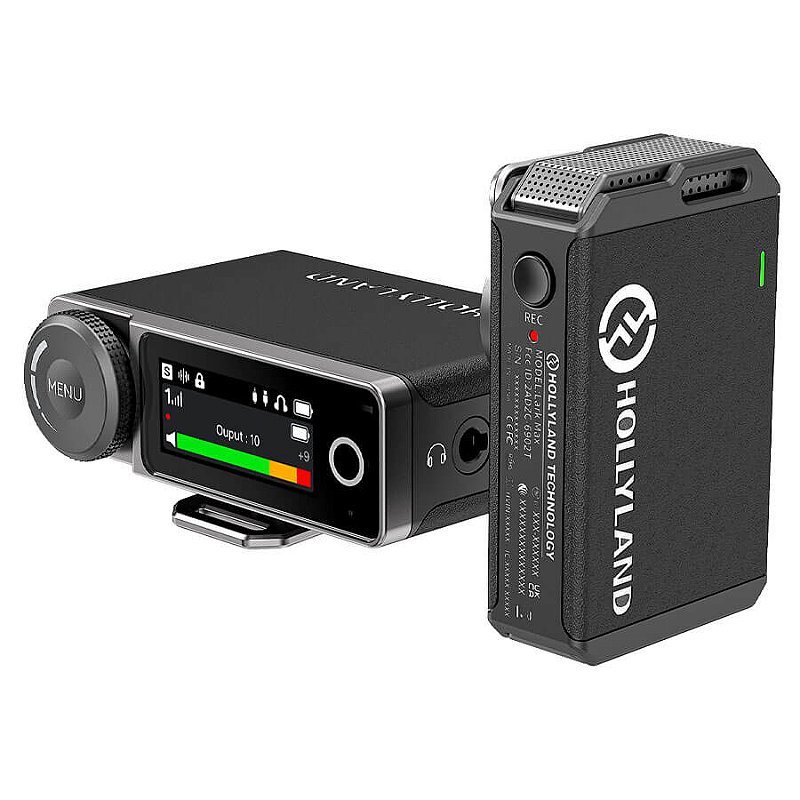 Hollyland Lark Max（ホーリランド・ラークマックス） Hollyland Lark Max Solo Microfone Sem Fio - Loja OnVideo