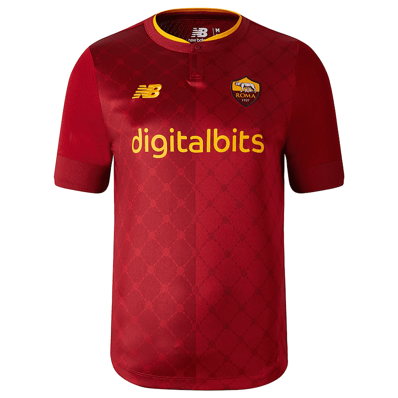 Camisa Roma 2023/2024 - Uniforme Titular - MantoNáticos