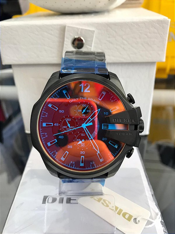 Relógio diesel camaleão preço Clearance