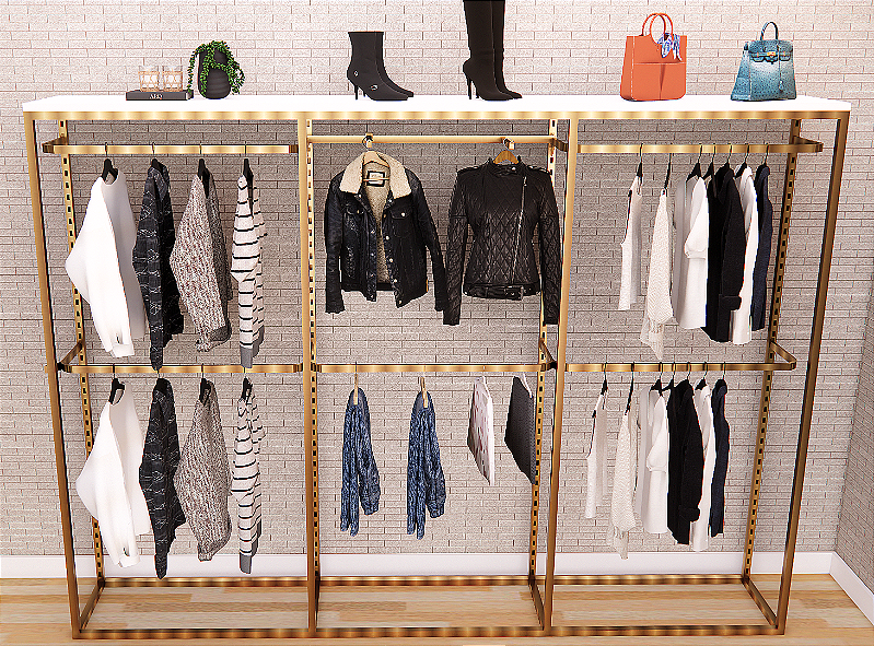 Expositores Roupas Em Varejo Kit Loja Completa Pronta Austrália