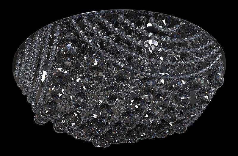 Plafon Redondo Cristal New Design | Play Light - Play Light Iluminação