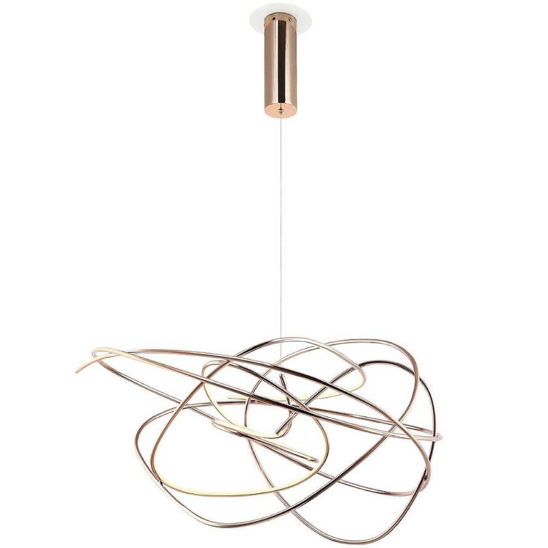 PENDENTE Bella WD017L NINHO Aros Moderno Em Led RO / Fácilidade - Play