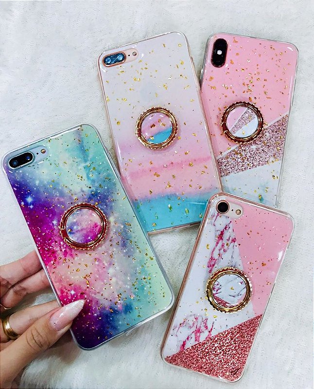 Capinha para Iphone FENÔMENOS COM POPSOCKETS ANEL - TK cases