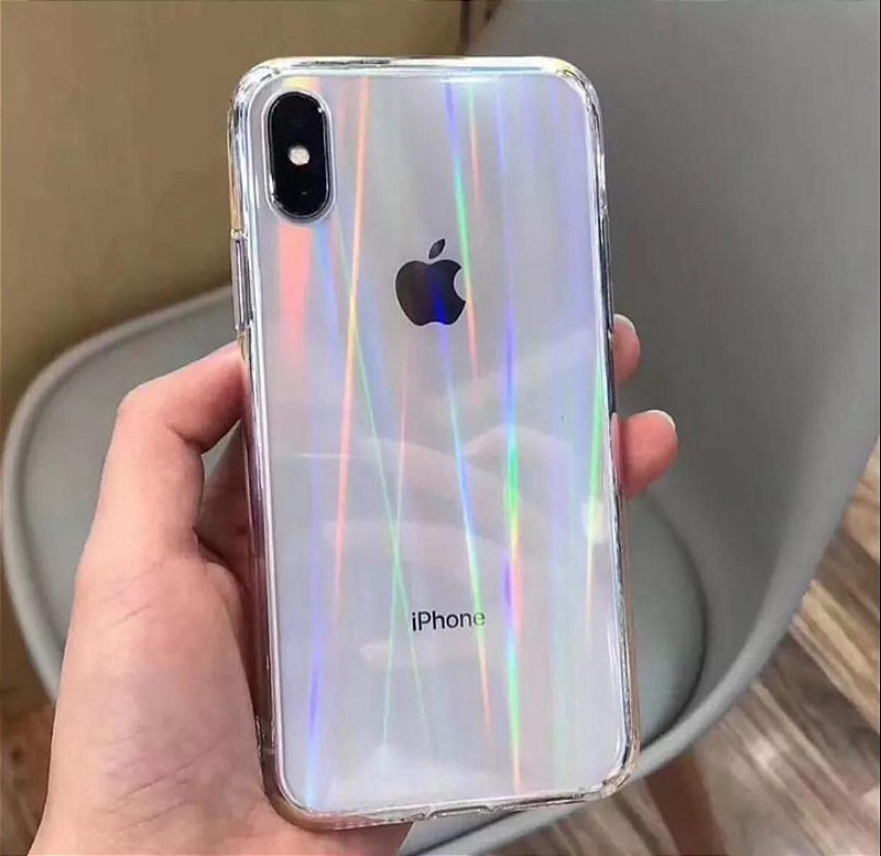 Capinha para Iphone ARCO IRIS DE VIDRO - TK cases