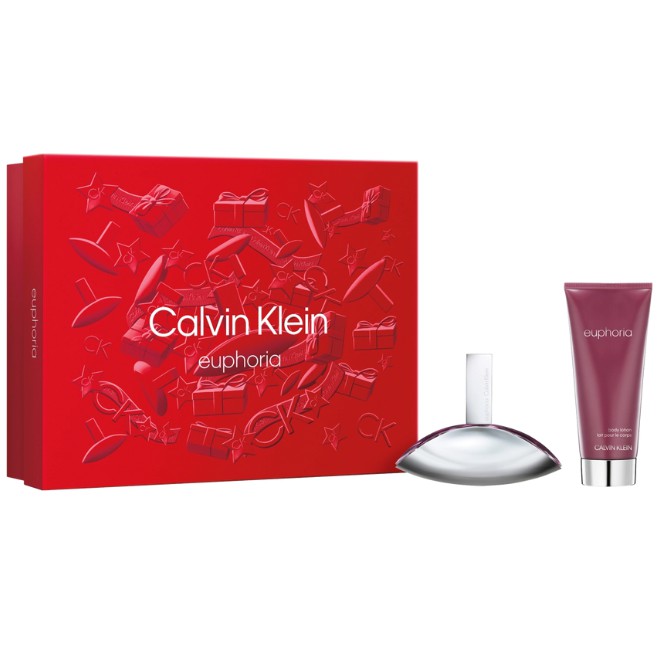 Kit Perfume Euphoria Calvin Klein EDP 50ml + Body Loction 100ml - Refino  Perfumes Importados