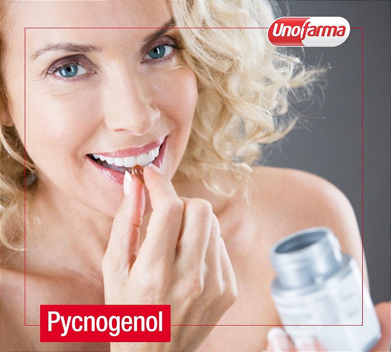 PICNOGENOL / PYCNOGENOL 50MG 60 CÁPSULAS Uno Farma Farmácia de