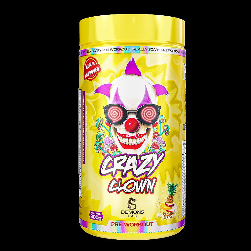 Crazy Clown - 300g - Demons Lab - Hiper Pump Suplementos