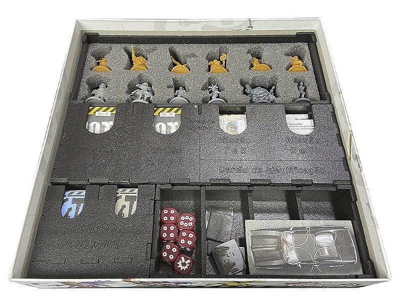 Organizador (SOFT INSERT XPS) para Zombicide 2ª Edição