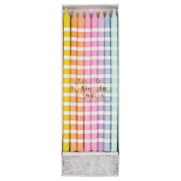 Meri Meri Rainbow Bajo Velas Cónicas | Cuotas Sin Interés