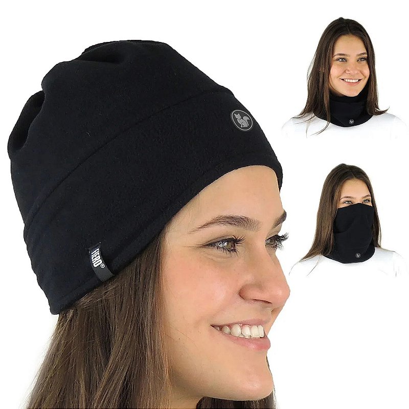 3 em 1 térmico Thermo Fleece Original (Gorro, Cachecol e balaclava