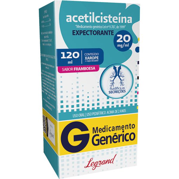 Cisteil xarope infantil 20mg/ml com 120ml - Geolab