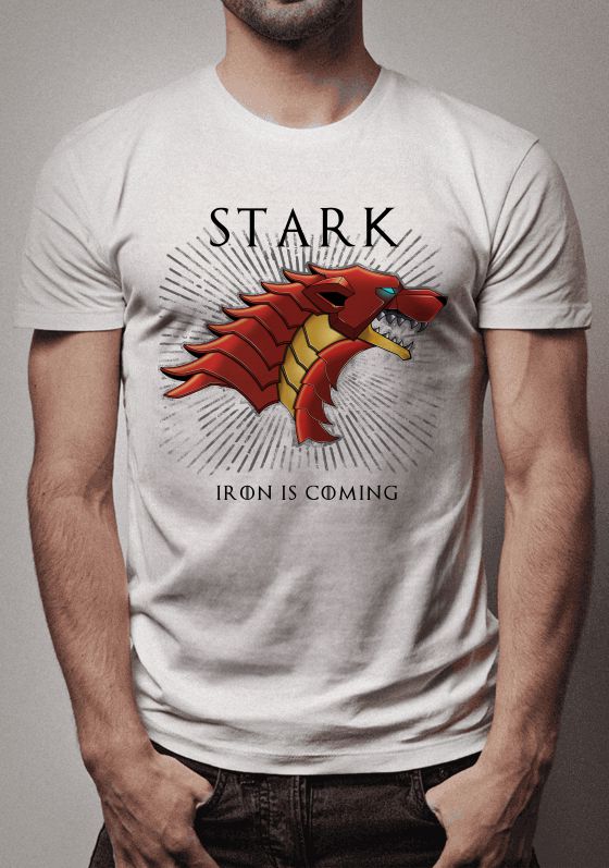 Camisa Tony Stark Iron Is Coming Guerra Infinita Sentido Geek Store - camiseta tony stark iron is coming