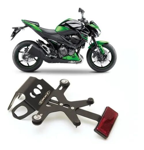 OXXY SUP0015 Eliminador de Rabeta Z800 Kawasaki Suporte Placa