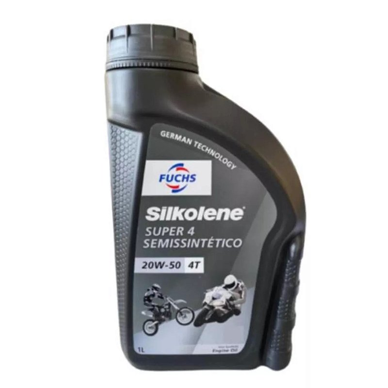 FUCHS 20W50 Silkolene Óleo Motor 4t Semissintético Super 4 - MOTUL
