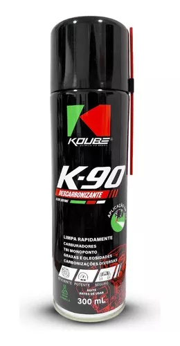 Koube Descarbonizante Slow Dryng K90 Secagem Lenta P/ Carros