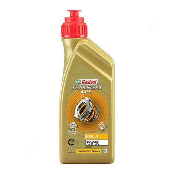 CASTROL 75W90 TRANSMAX AXLE Óleo Long Life API GL-5 100% Sintético