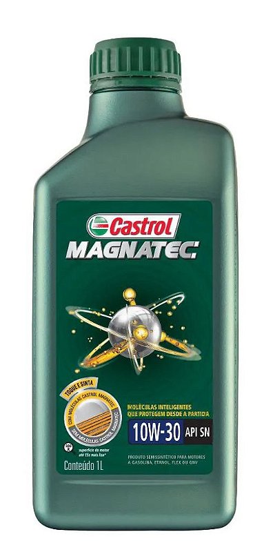Castrol 10W30 Magnatec Semissintético Óleo API SN 1 Litro - MOTUL