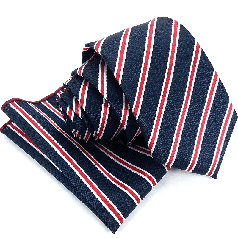 JEMYGINS Gravata Masculina Paisley E Lapela Com Bolso