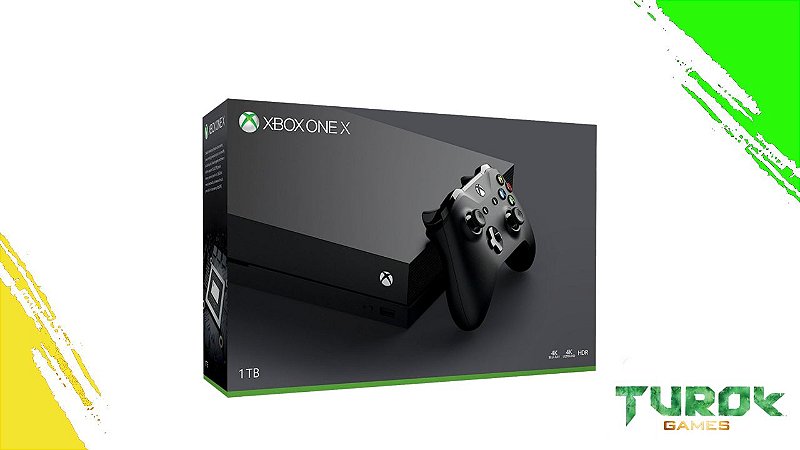 Console Xbox One X SEMINOVO - Turok Games Loja