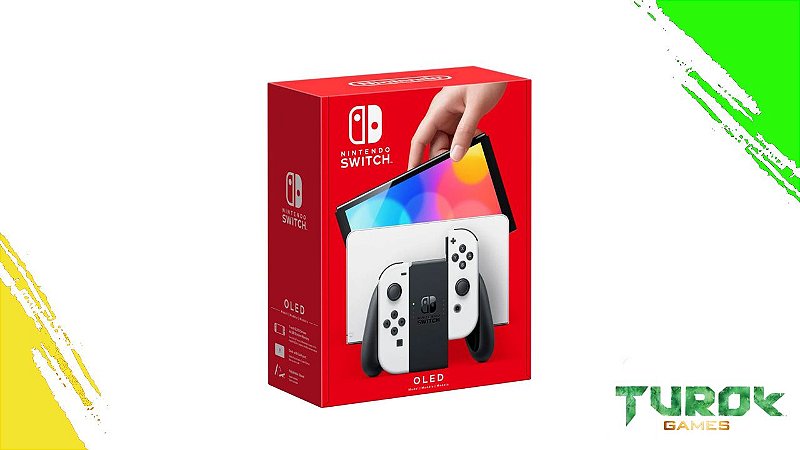 Nintendo Switch OLED Seminovo Destravado - Turok Games
