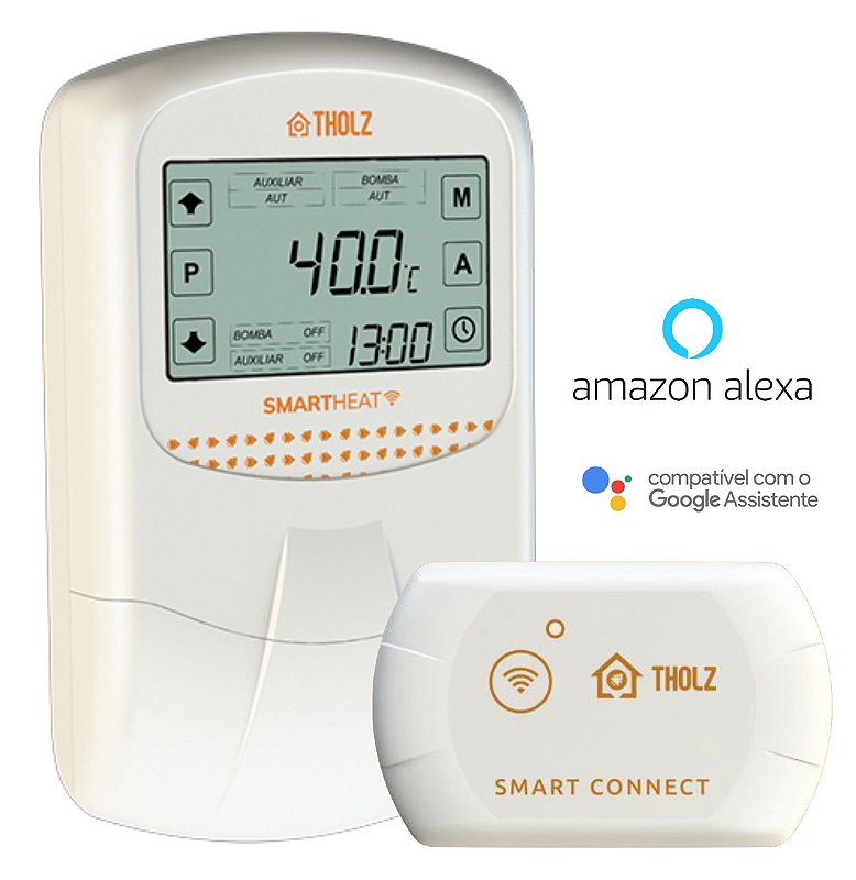 TSZ SMART HEAT + SMART CONNECT - Controlador Solar com IoT