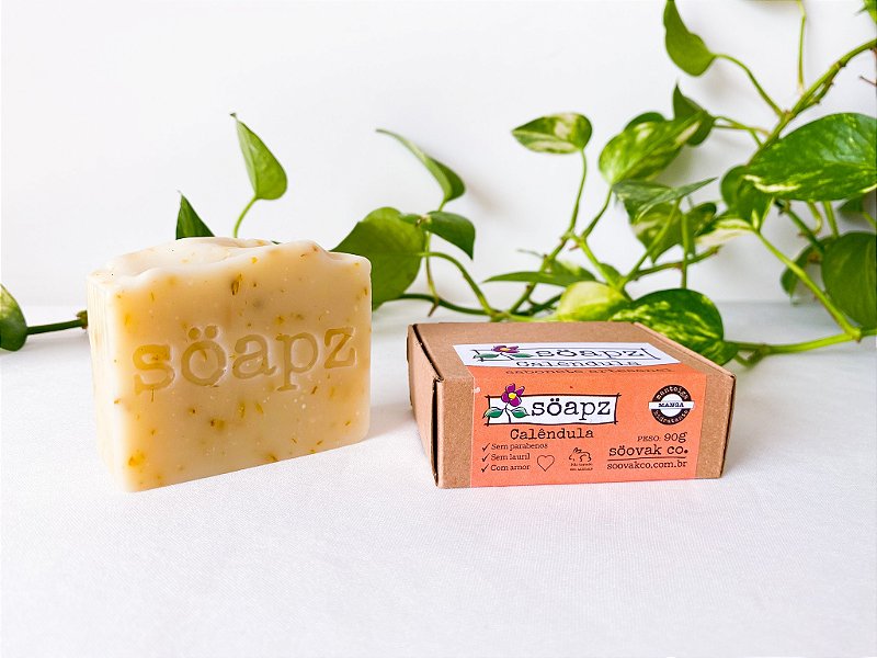 Calendula Poreless Jelly Wash 2本セット Sabonete de Calêndula - Söovak Natural