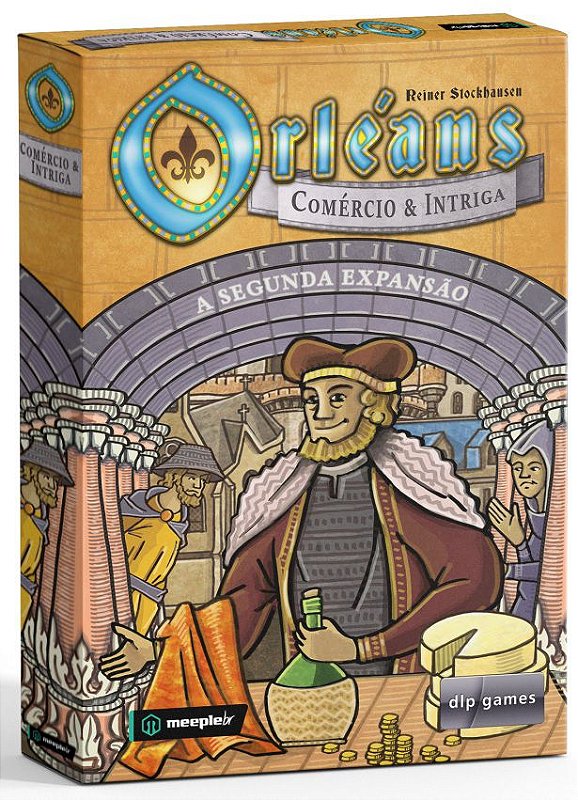 Jogo de Tabuleiro Orleans - meeplebr