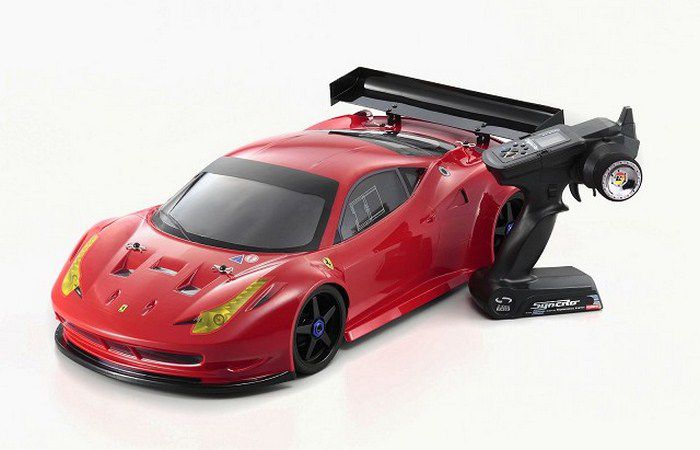 Automodelo Kyosho Inferno GT2 VE Ferrari 458 Itália - FloripaHobby