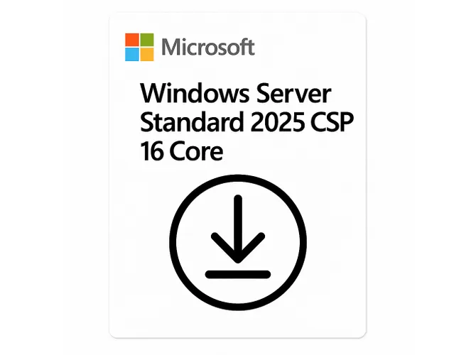 Windows Server Standard 2025 16 Core Microsoft CSP - DG7GMGF0PWHC