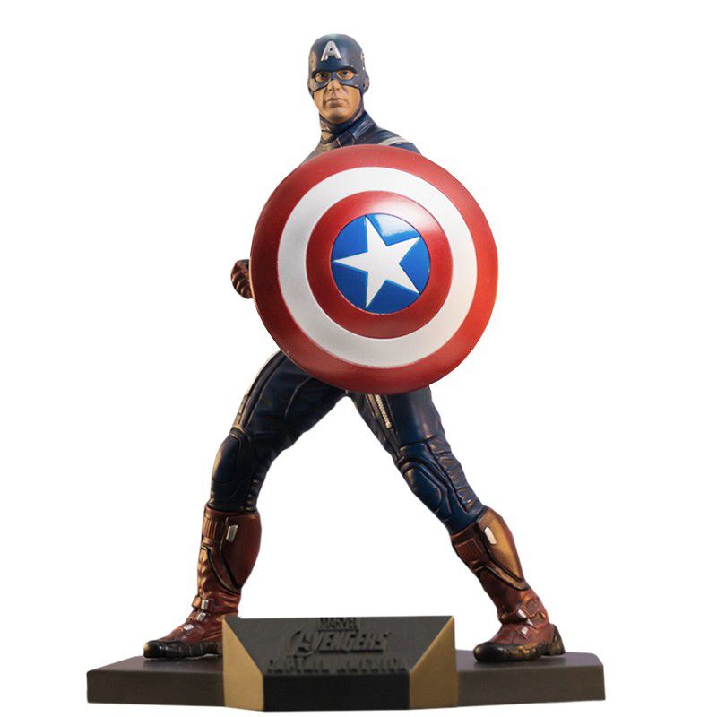 Statue Captain America Zombie - What If? - Iron Studios 1/10 22 Cm - Résine Neuve