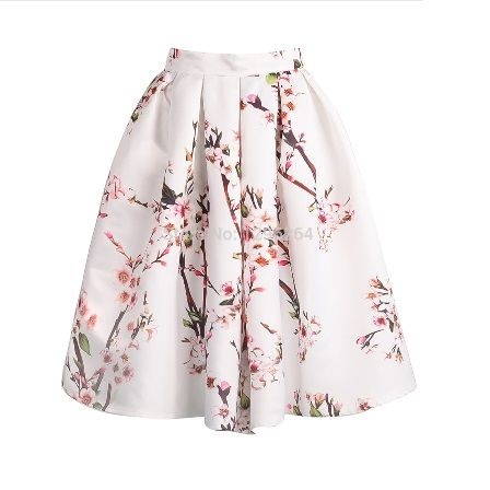 Saia longa floral