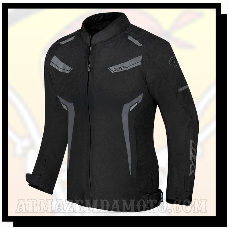 JAQUETA X11 FEMININA ONE SPORT PRETA - ARMAZÉM DA MOTO