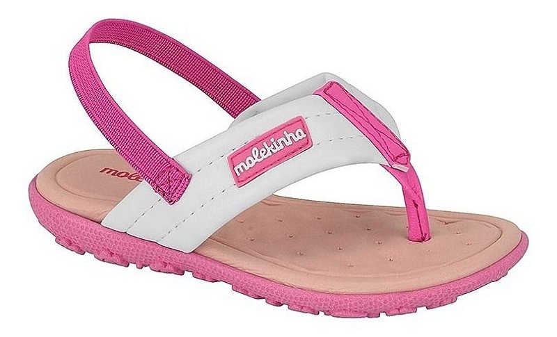 sandalia molekinha plataforma