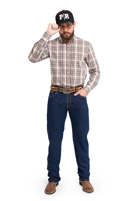 calças jeans masculinas country