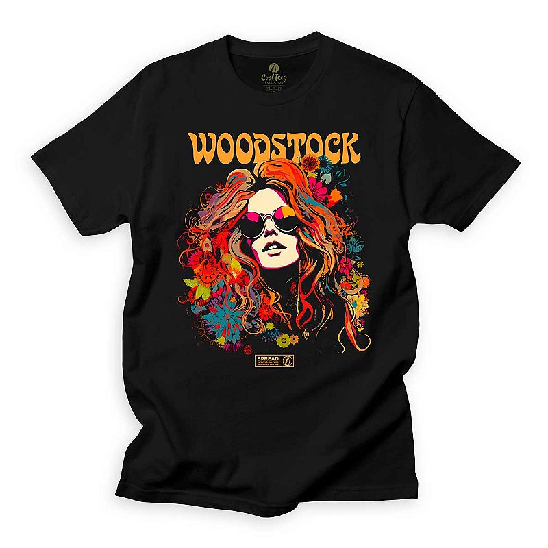 Camiseta Musica Cool Tees Rock Festival Anos 60 - COOL TEES Loja