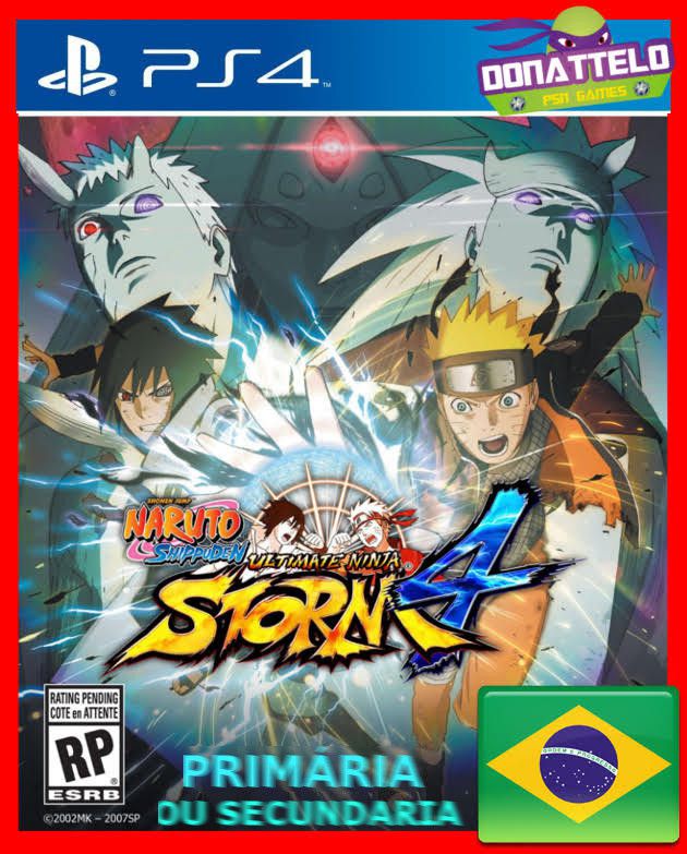 Naruto Shippuden Ultimate Ninja Storm 4 Ps4 Psn dublado