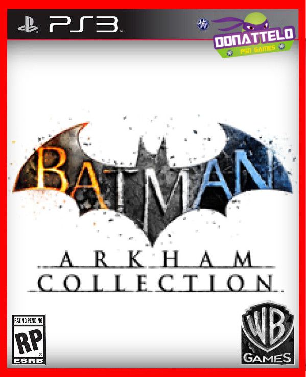 Combo Batman Arkham Asylum mais Arkham City - Jogo de Ps3 - Mídia Física