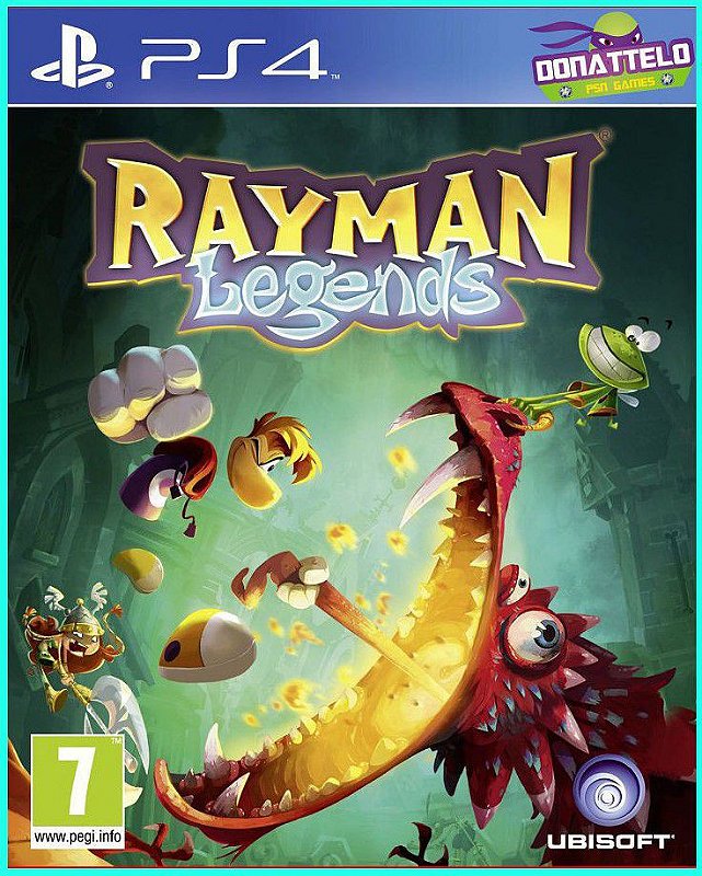 Rayman Legends PS3 PSN - Donattelo Games - Gift Card PSN, Jogo de PS3, PS4  e PS5