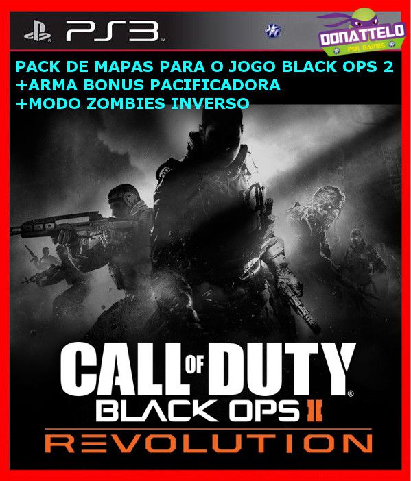 DLC Revolution ps3 psn para COD Black Ops 2 - Donattelo Games - Gift Card  PSN, Jogo de PS3, PS4 e PS5
