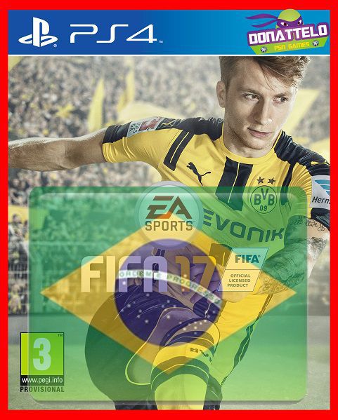 Gameteczone Jogo PS4 FIFA 17 - EA Sports São Paulo SP